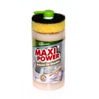 Средство для мытья посуды Maxi Power с мигдальным бальзамом, 1 л